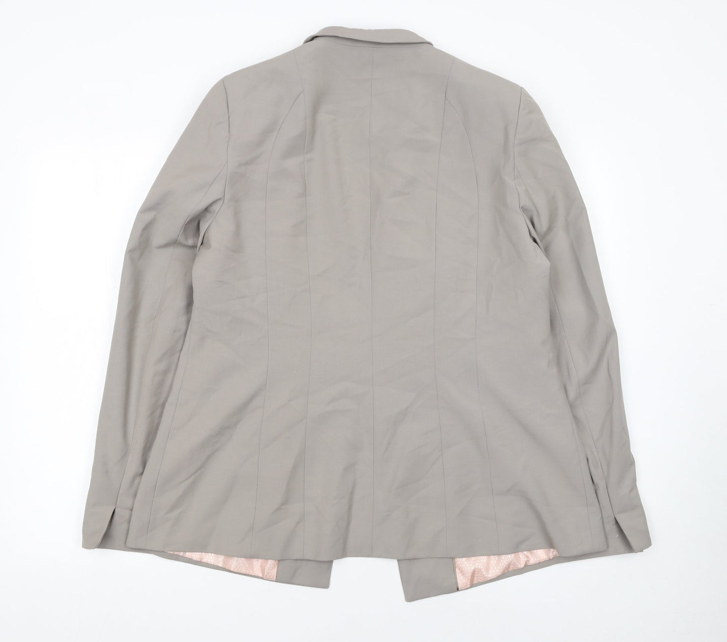 Womens UK Size 16 NEXT Regular Beige Blazer