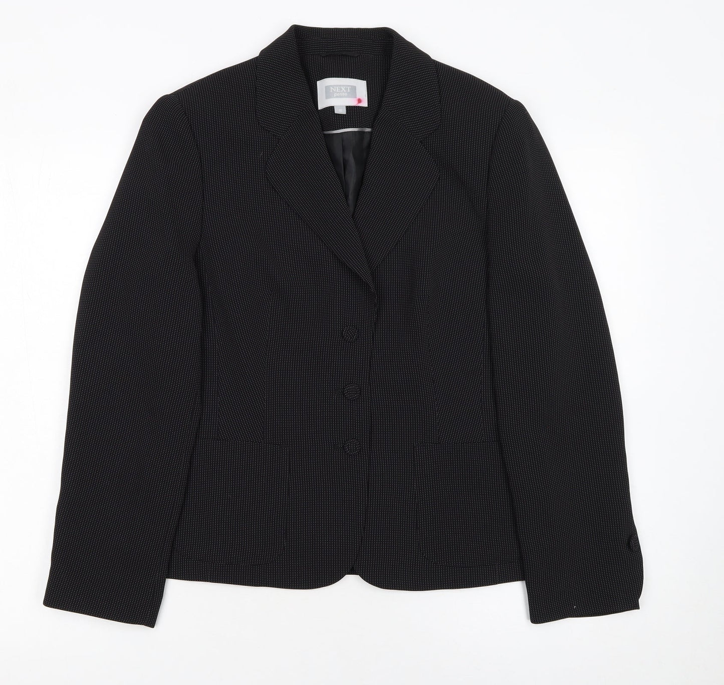 Womens UK Size 12 NEXT Petites Black Blazer