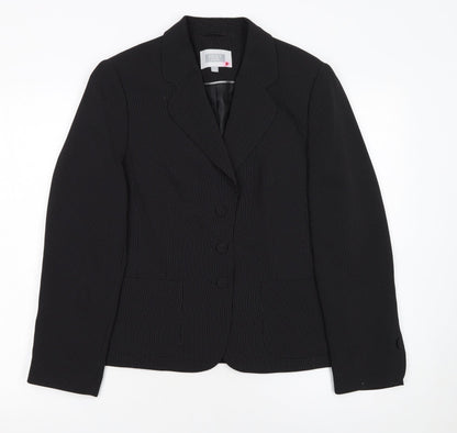 Womens UK Size 12 NEXT Petites Black Blazer
