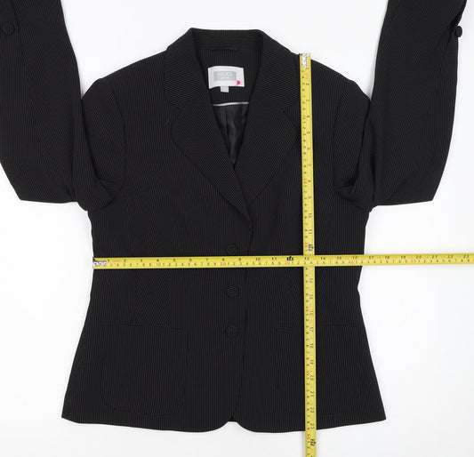 Womens UK Size 12 NEXT Petites Black Blazer