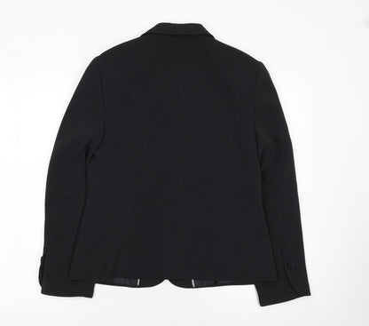 Womens UK Size 12 NEXT Petites Black Blazer