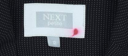 Womens UK Size 12 NEXT Petites Black Blazer