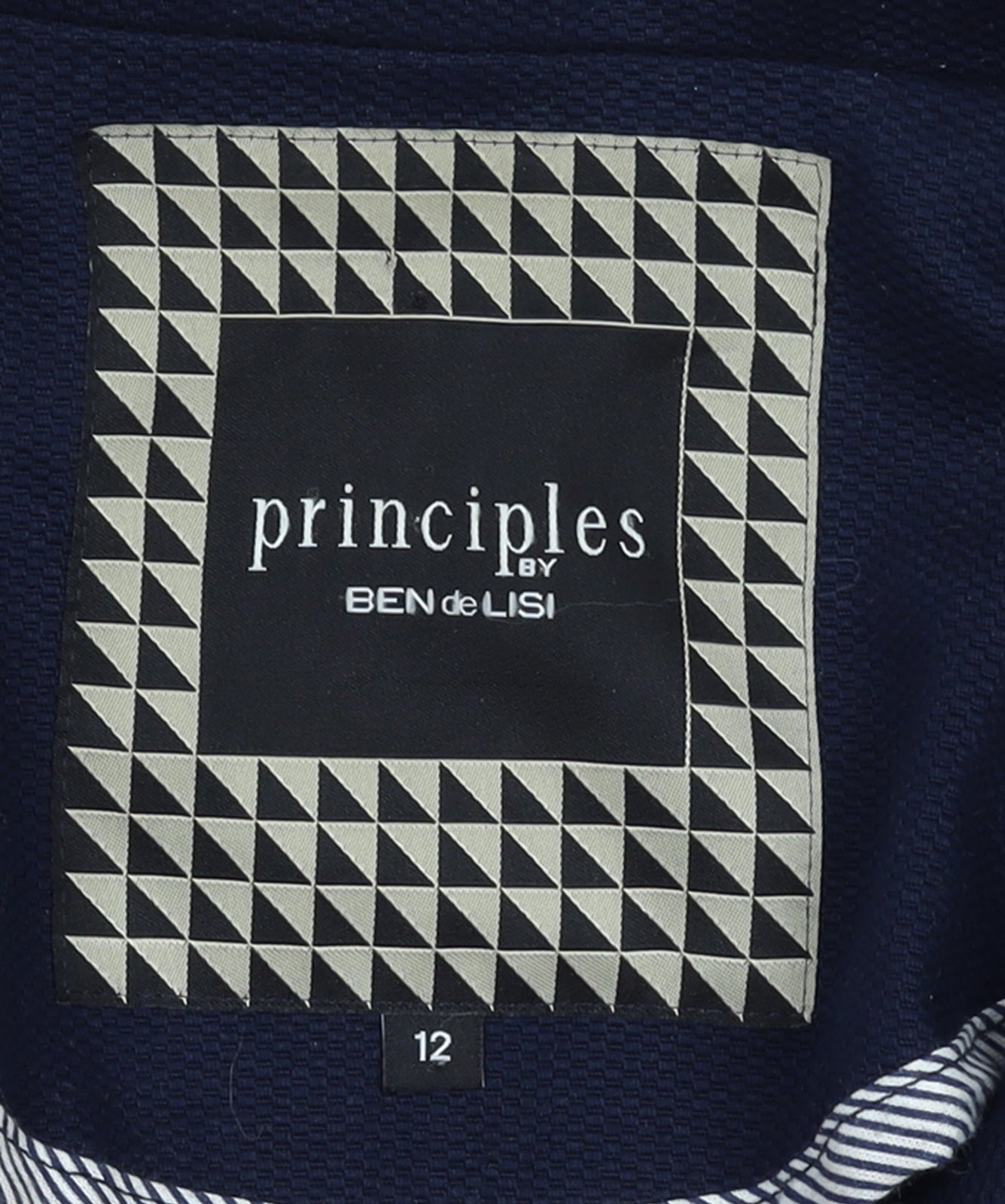 Womens UK Size 12 Principles by Ben de Lisi Regular Blue Blazer
