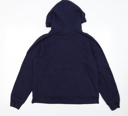 Womens UK Size M Gap Blue Pullover Hoodie