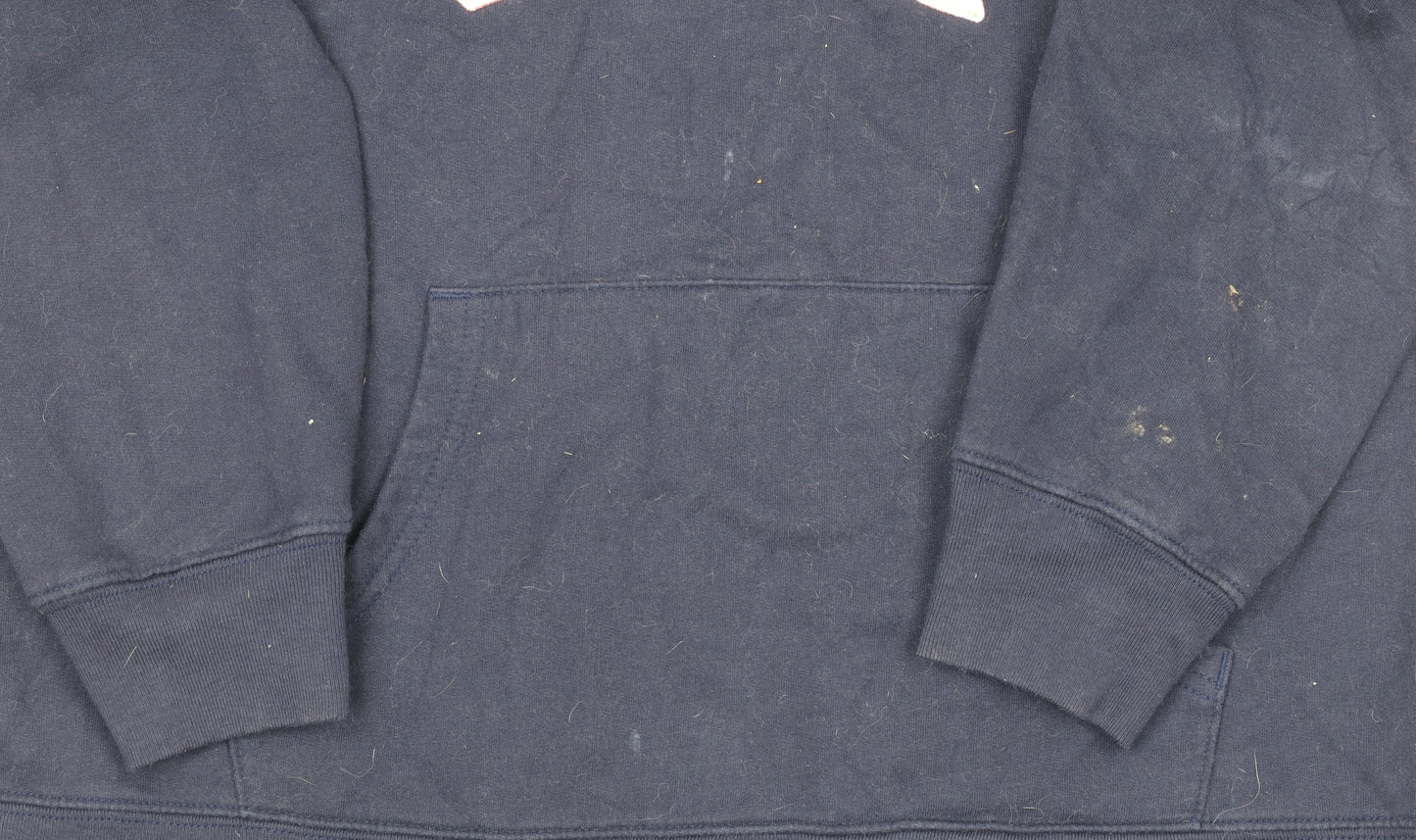 Womens UK Size M Gap Blue Pullover Hoodie