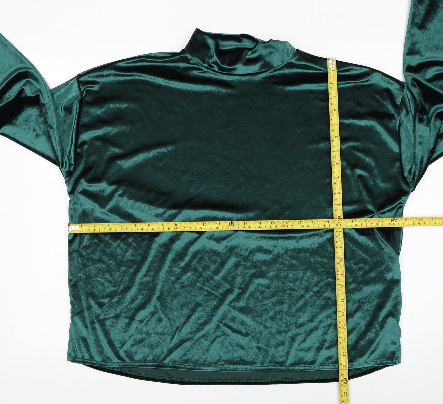 Womens UK Size 18 Marks and Spencer Green Basic Blouse