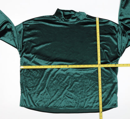 Womens UK Size 18 Marks and Spencer Green Basic Blouse