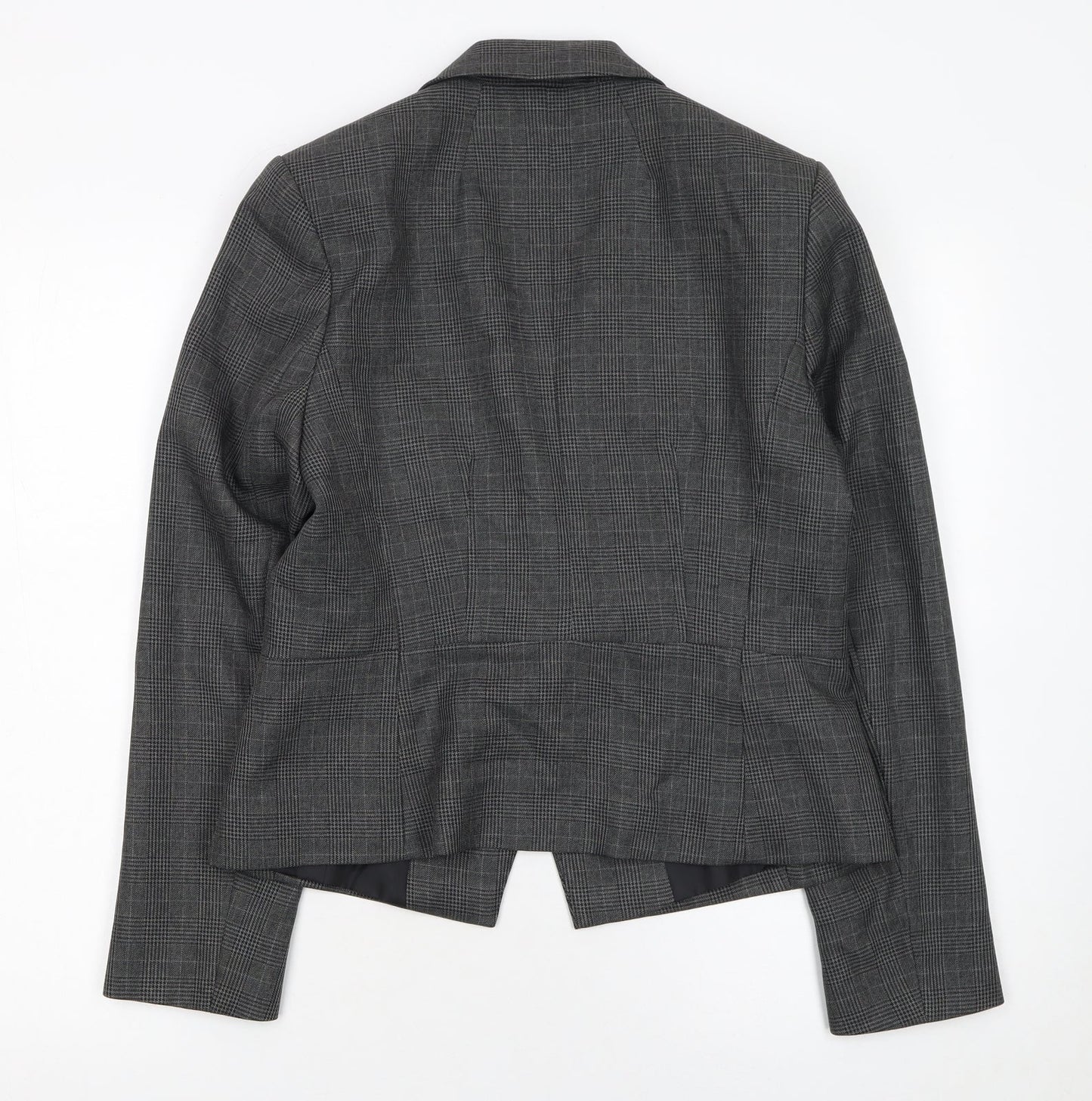 Womens UK Size 12 Marks and Spencer Regular Grey Blazer