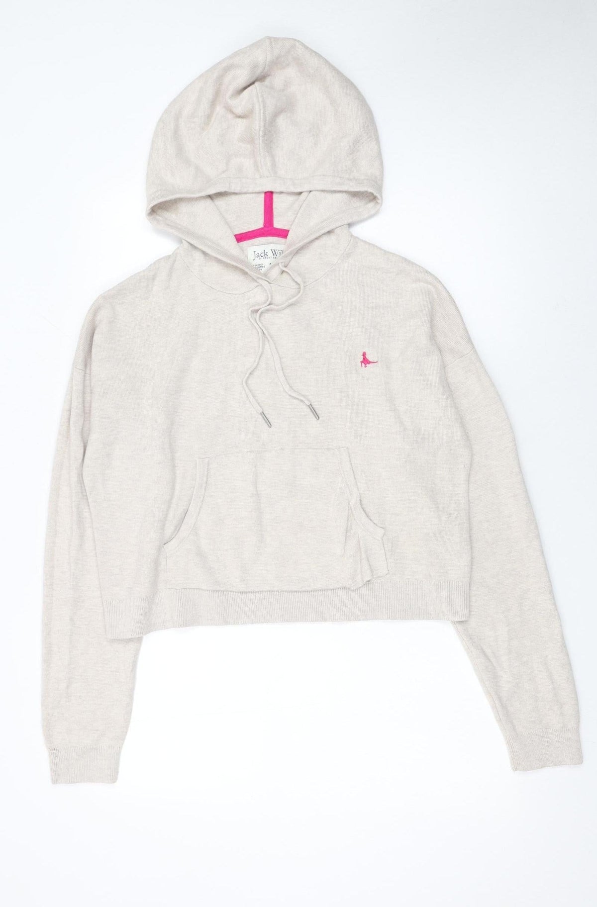 Womens UK Size 14 Jack Wills Beige Pullover Jumper