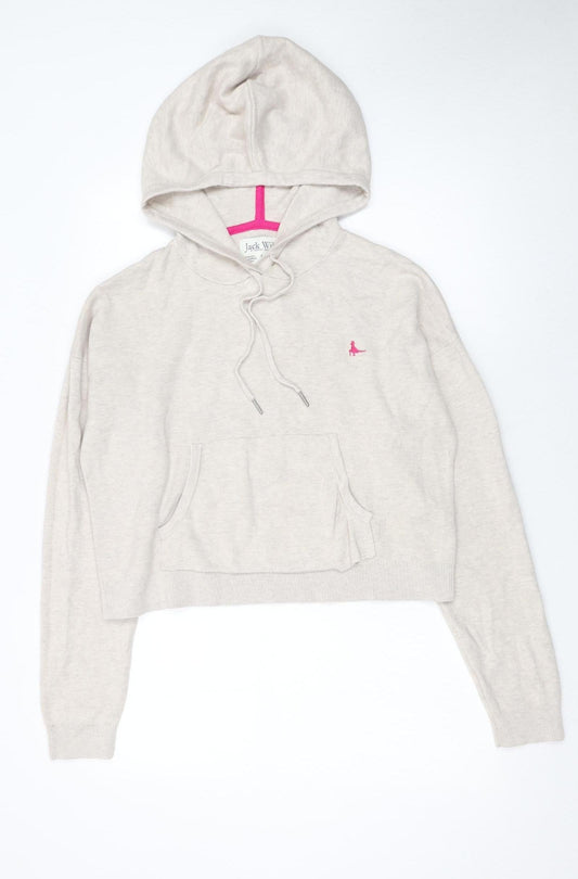 Womens UK Size 14 Jack Wills Beige Pullover Jumper