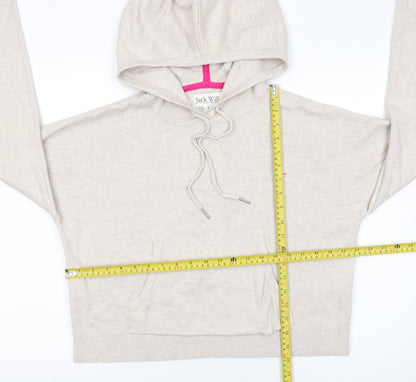 Womens UK Size 14 Jack Wills Beige Pullover Jumper