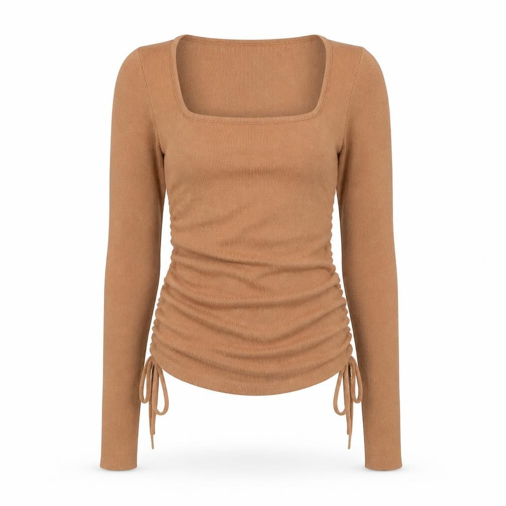 Womens UK Size S Petal + Pup Beige Pullover Jumper