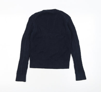 Womens UK Size 6 Jack Wills Blue Pullover Jumper