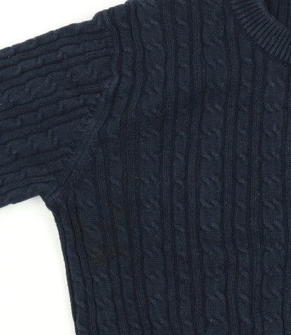 Womens UK Size 6 Jack Wills Blue Pullover Jumper