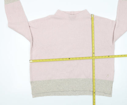 Womens UK Size 20 Joules Pink Pullover Jumper
