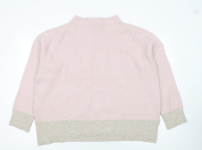 Womens UK Size 20 Joules Pink Pullover Jumper