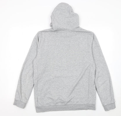 Boys UK Size 15-16 Years adidas Grey Pullover Hoodie