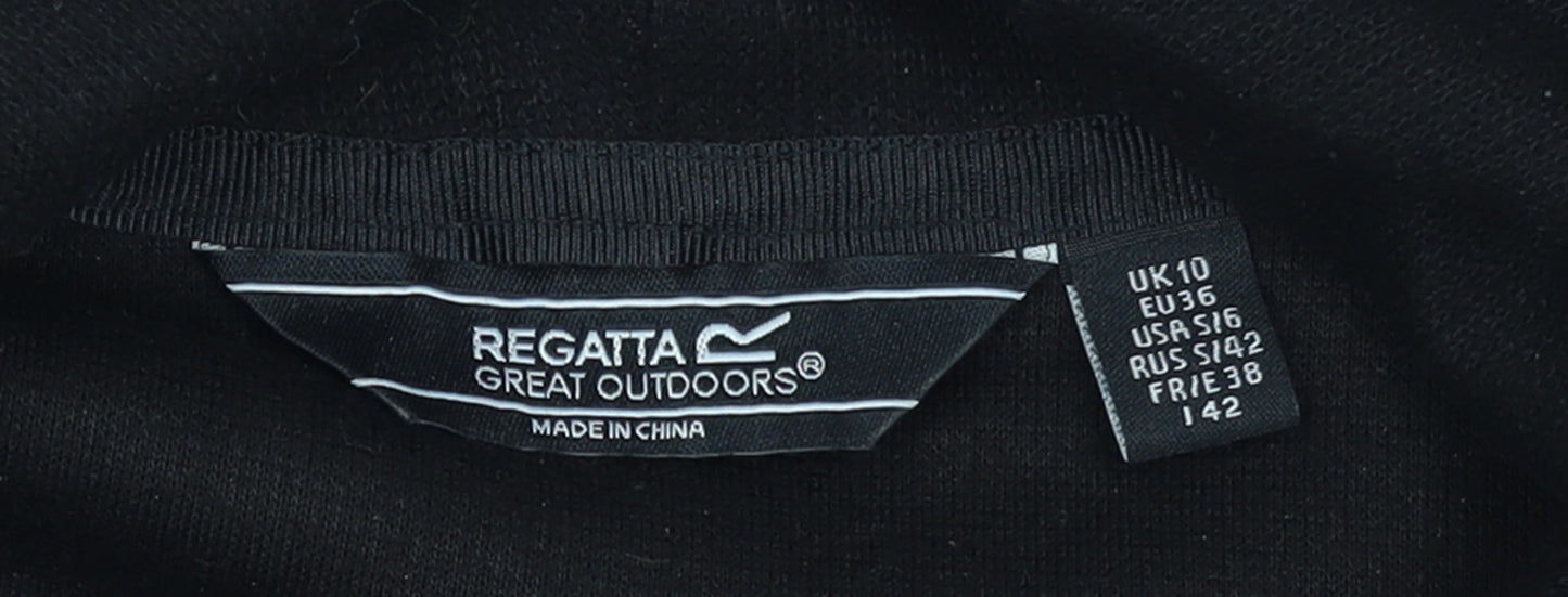 Womens UK Size 10 Regatta Black Pullover Sweatshirt