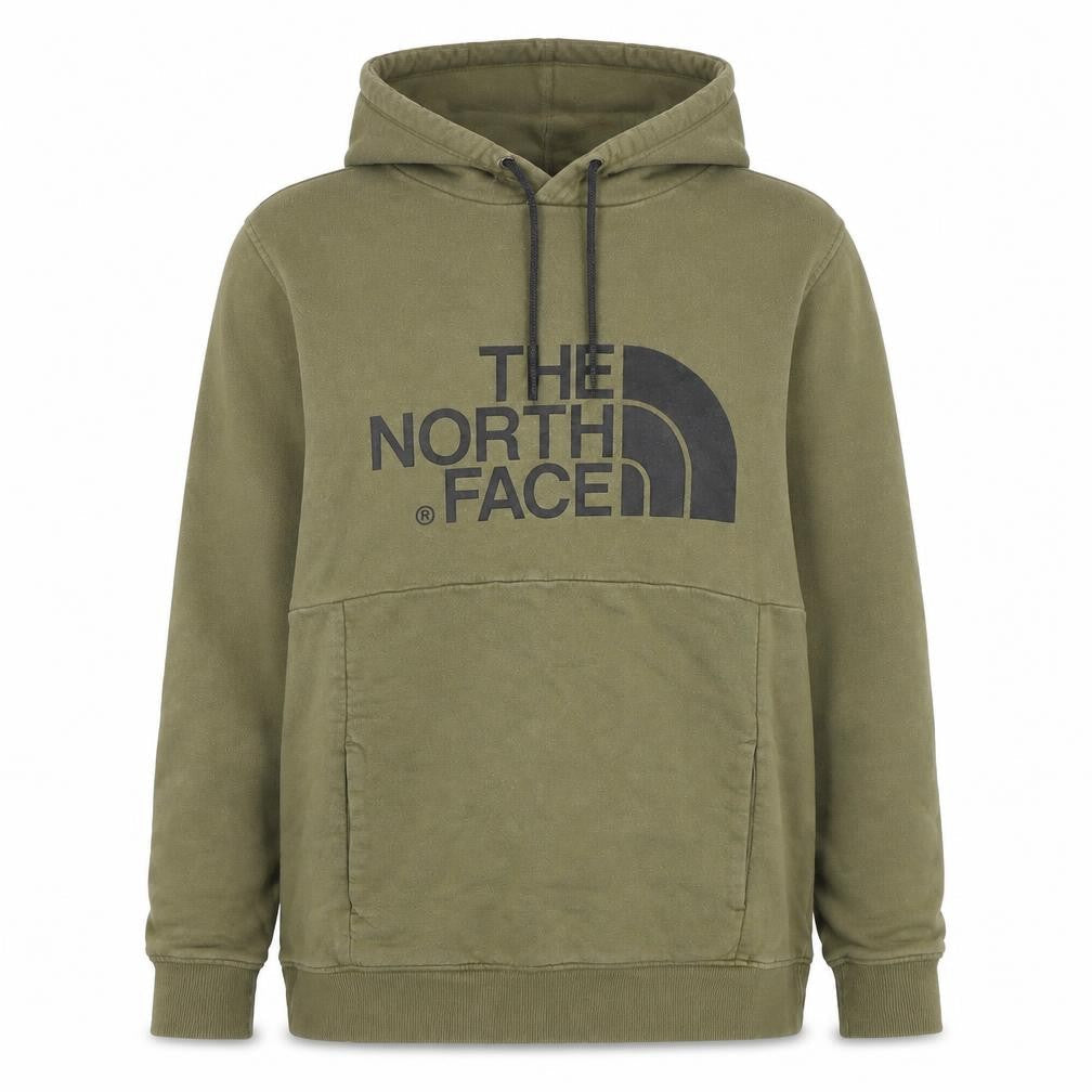 Womens UK Size S The North Face Green Pullover Hoodie