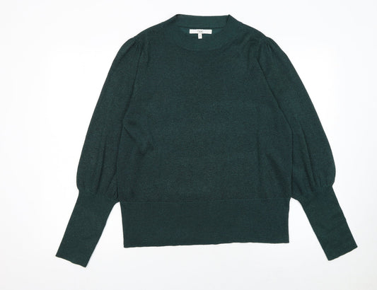 Womens UK Size 16 NEXT Green Pullover Jumper