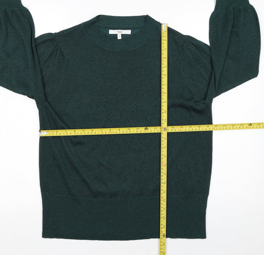 Womens UK Size 16 NEXT Green Pullover Jumper
