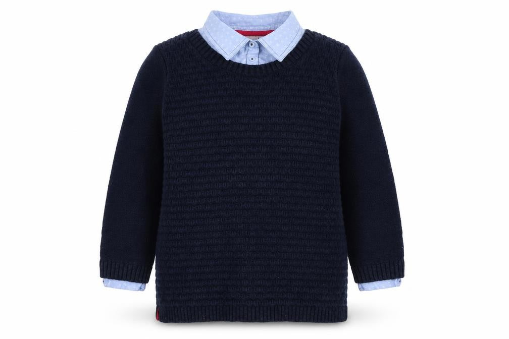 Womens UK Size 16 Marks and Spencer Blue Pullover Jumper