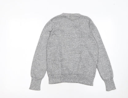 Womens UK Size 8 Topshop Grey Pullover Jumper
