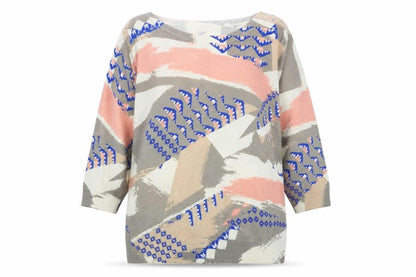 Marks and Spencer Women’s Multicoloured Size 16 Crew Neck Acrylic Jumper