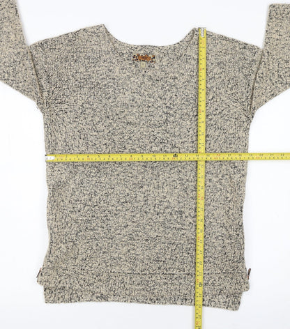 Womens UK Size 10 NEXT Beige Pullover Jumper
