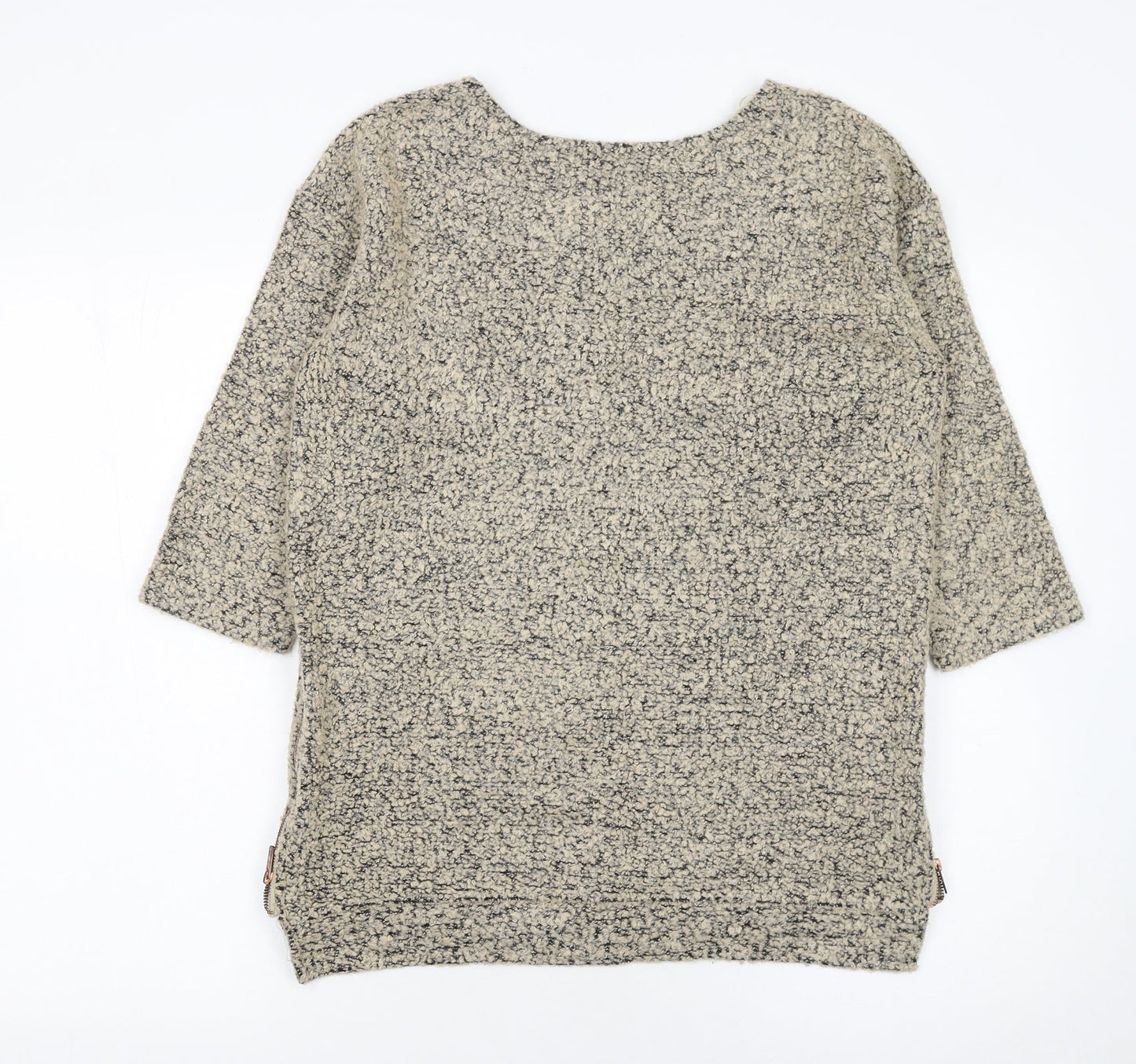 Womens UK Size 10 NEXT Beige Pullover Jumper