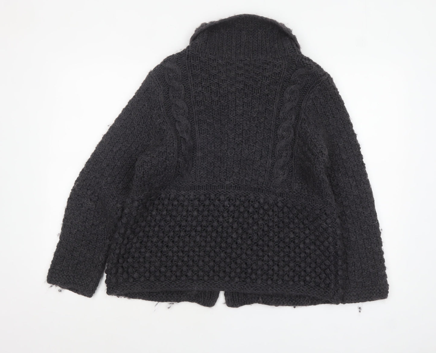 Womens UK Size 16 Marks and Spencer Black Cardigan Jumper