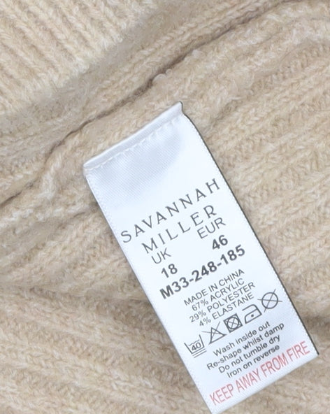 Womens UK Size 18 Savannah Miller for Next Beige Camisole Tank
