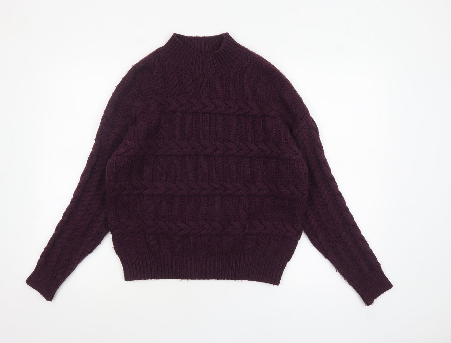 Womens UK Size 14 NEXT Purple Pullover Jumper