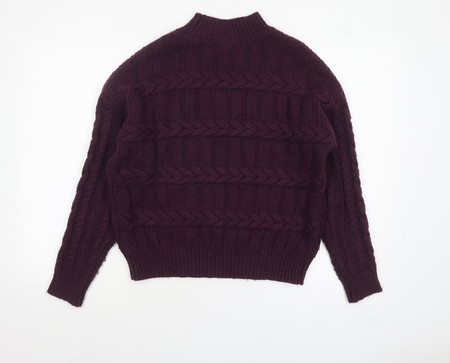 Womens UK Size 14 NEXT Purple Pullover Jumper