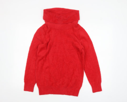 Womens UK Size S Klass Red Pullover Jumper