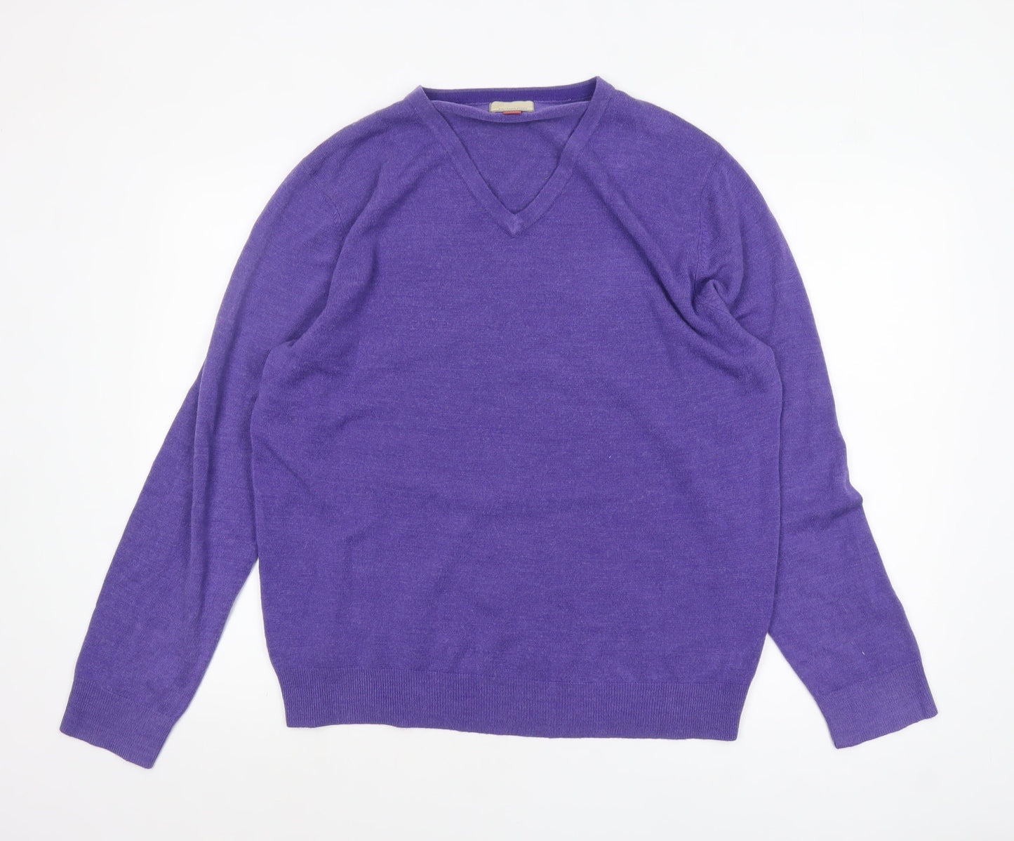Mens UK Size XL John Lewis Purple Pullover Jumper