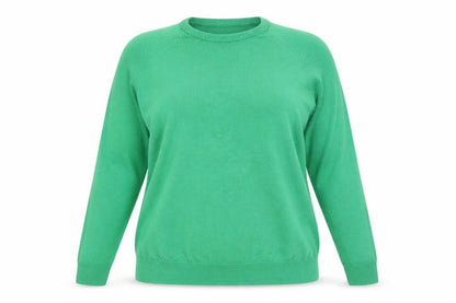 Womens UK Size 12 Robert Rowley Green Pullover Jumper