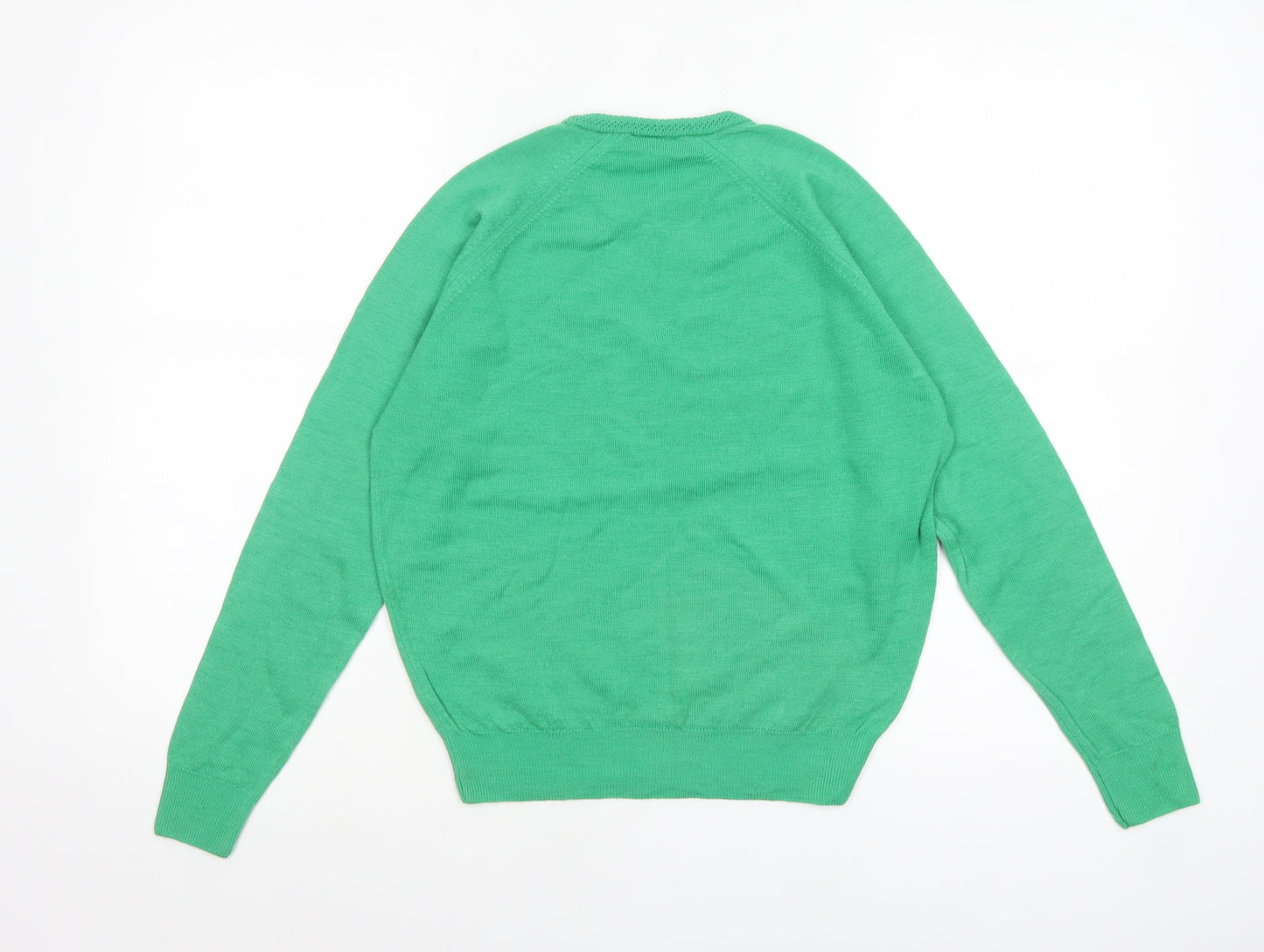 Womens UK Size 12 Robert Rowley Green Pullover Jumper
