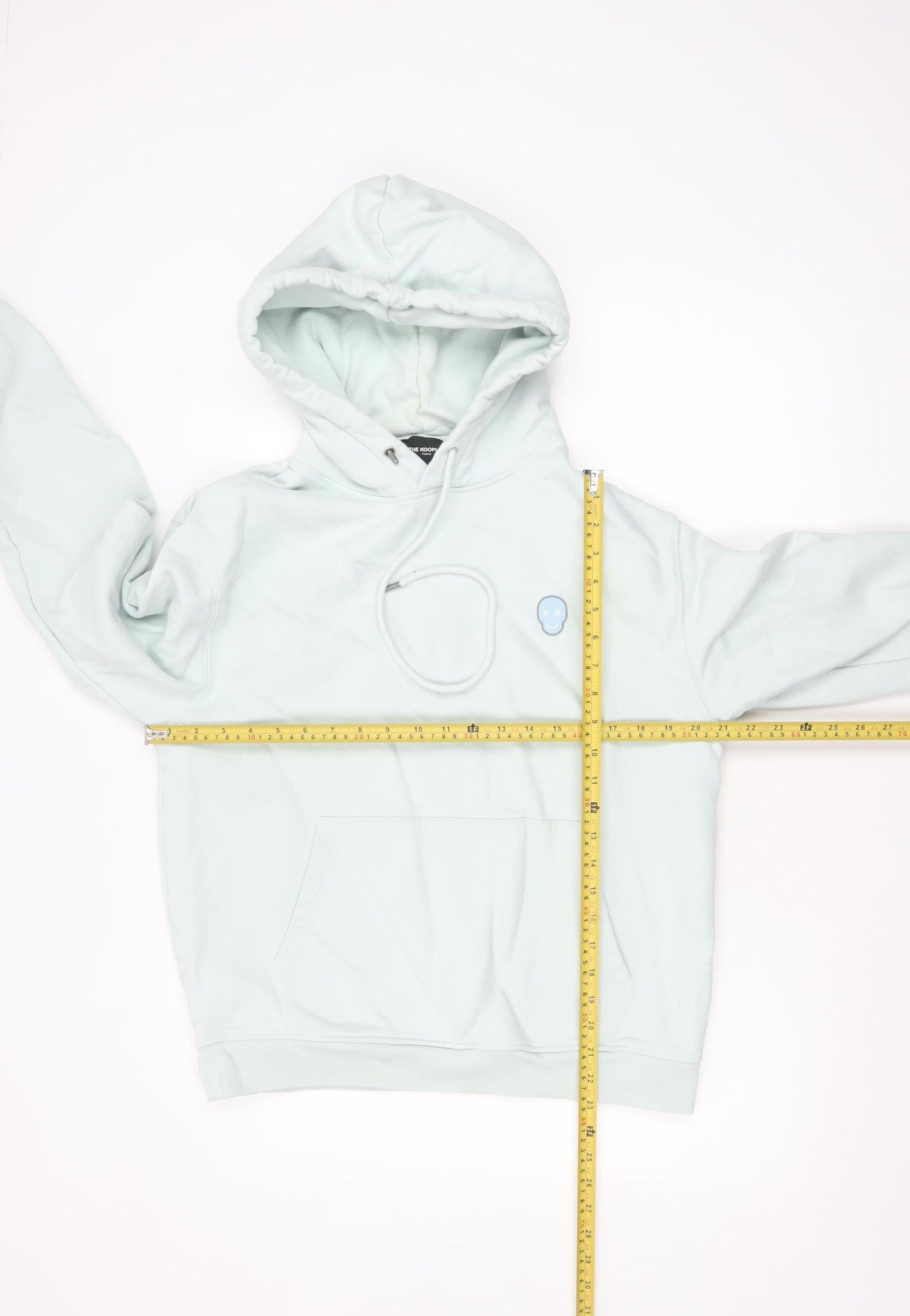 Mens UK Size M The Kooples White Pullover Hoodie