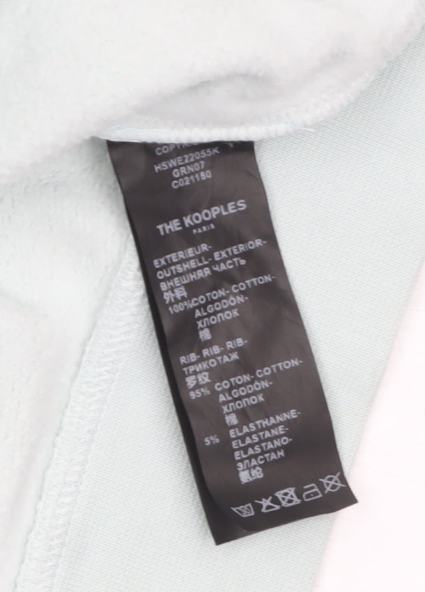 Mens UK Size M The Kooples White Pullover Hoodie