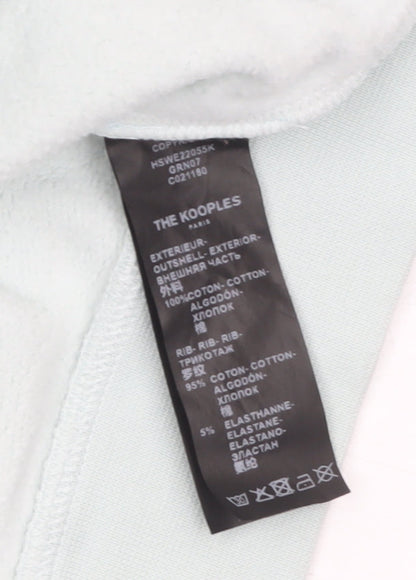 Mens UK Size M The Kooples White Pullover Hoodie