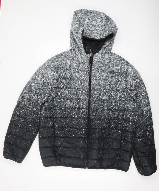Mens UK Size 2XL Primark Grey Puffer Jacket