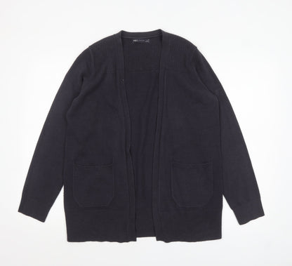 Womens UK Size M Marks and Spencer Black Cardigan Jumper