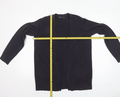 Womens UK Size M Marks and Spencer Black Cardigan Jumper