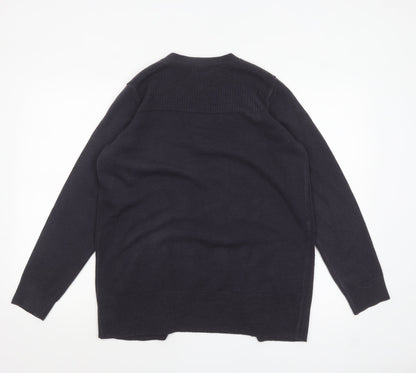 Womens UK Size M Marks and Spencer Black Cardigan Jumper