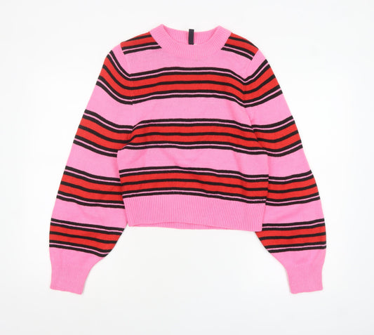 Womens UK Size XS H&M Multicoloured Pullover Jumper