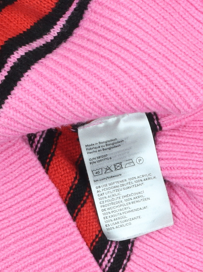 Womens UK Size XS H&M Multicoloured Pullover Jumper