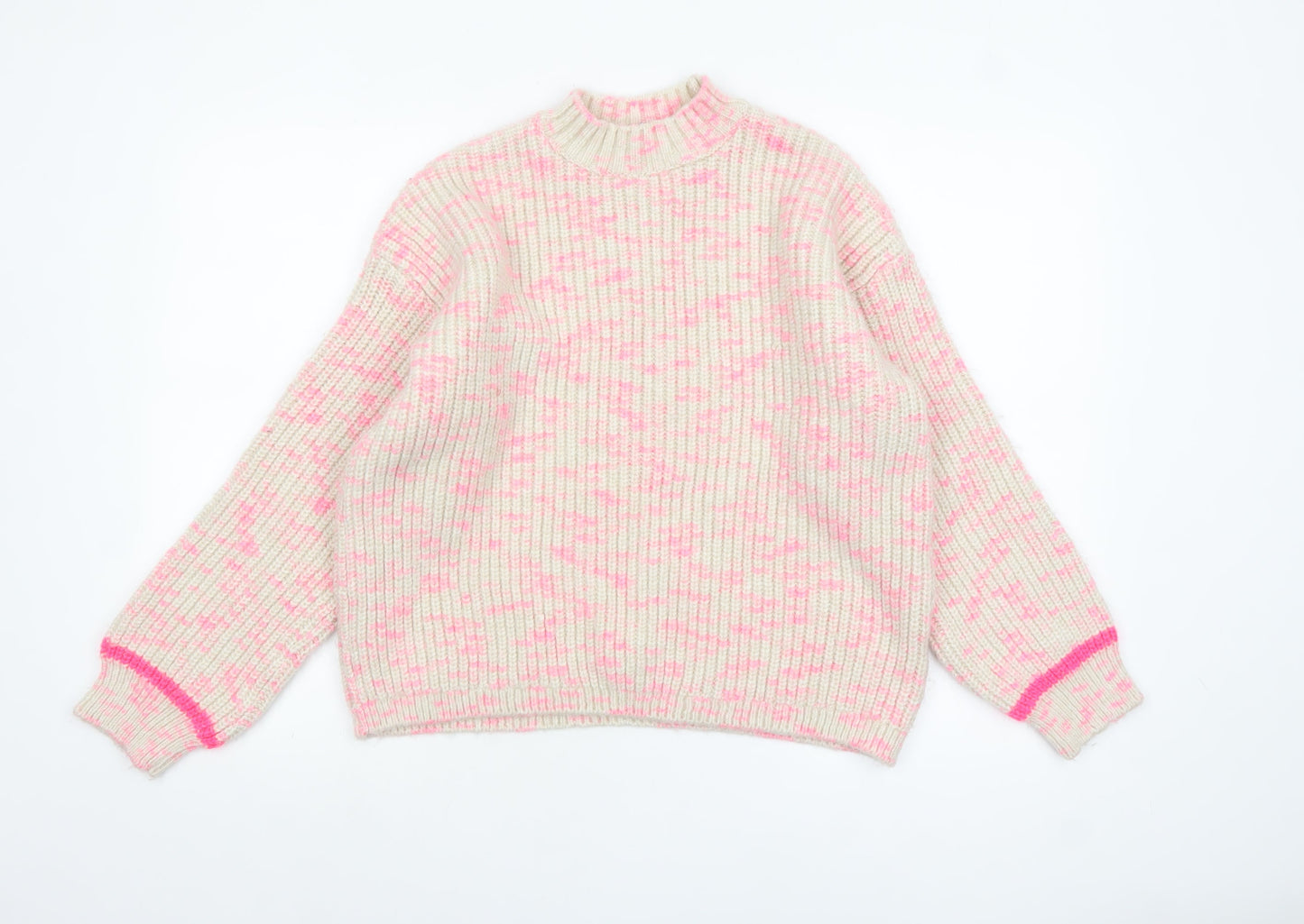 Womens UK Size 16 M&Co Multicoloured Pullover Jumper