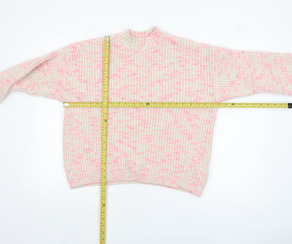 Womens UK Size 16 M&Co Multicoloured Pullover Jumper
