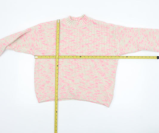 Womens UK Size 16 M&Co Multicoloured Pullover Jumper